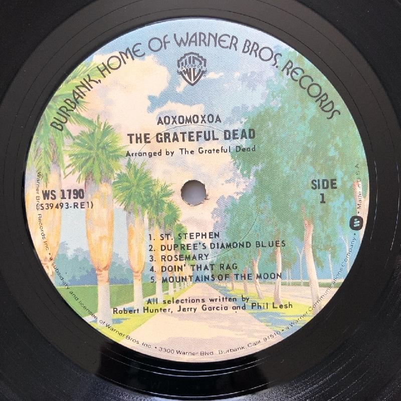 ■高音質USオリジナル盤■GRATEFUL DEAD / グレイトフルデッド■D 自由精神を謳歌したライブ盤-『グレイトフル・デッド（50周年
