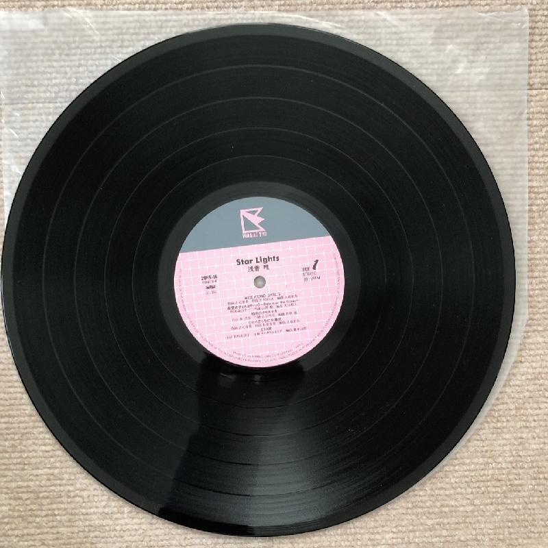 傷なし美盤 美ジャケ 浅香唯 Yui Asaka 1987年 LPレコード スター