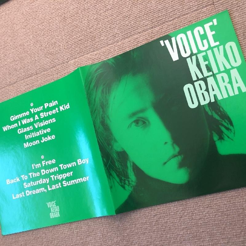 傷なし美盤 小原慶子 Keiko Obara 1988年 LPレコード ヴォイス Voice