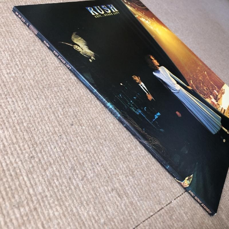 傷なし美盤 ラッシュ Rush 1981年 2枚組LPレコード ラッシュ・ライヴ