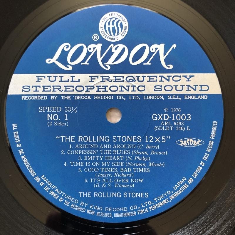 美盤 ローリング・ストーンズ Rolling Stones 2005年 LPレコード 12 X