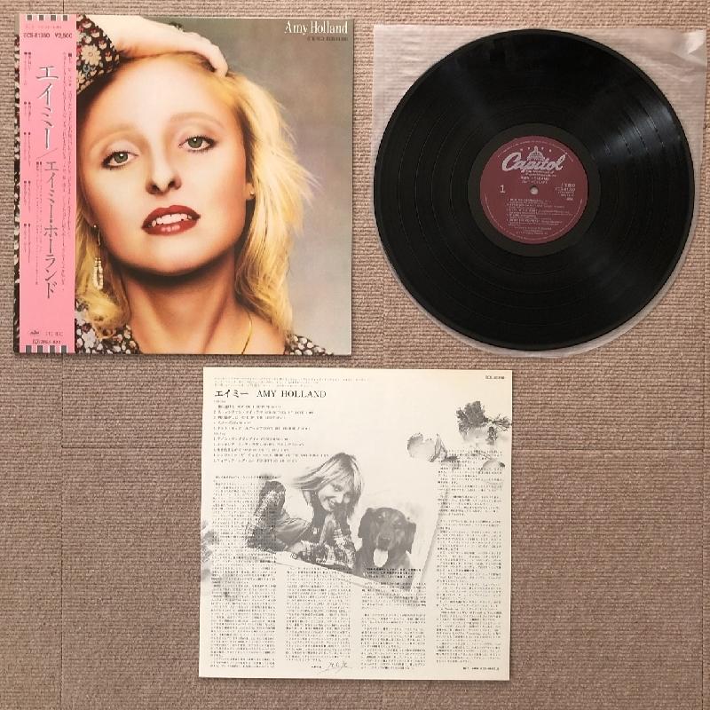 傷なし美盤 美ジャケ ほぼ新品 エイミー・ホーランド Amy Holland 1980