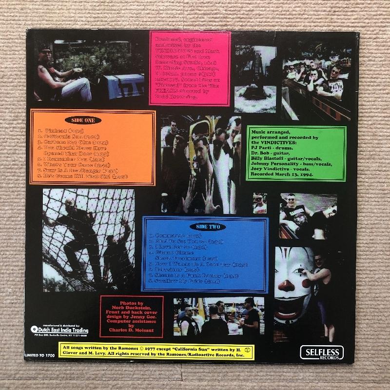 激レア ヴィンディクティヴス The Vindictives 1994年 LPレコード リーヴ・ホーム Leave Home 国内盤 Punk