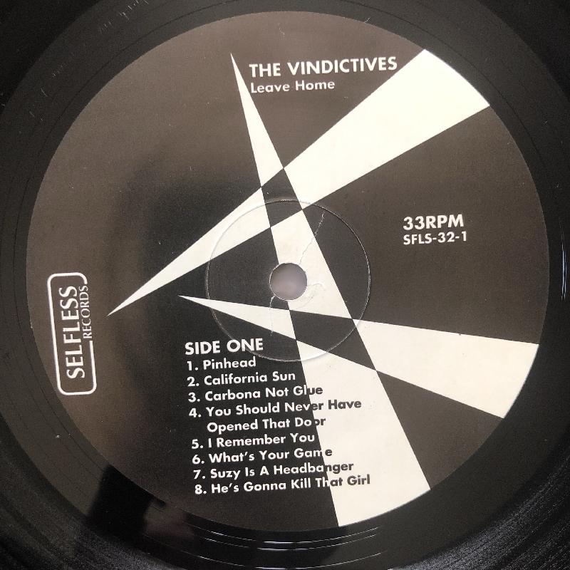 激レア ヴィンディクティヴス The Vindictives 1994年 LPレコード リーヴ・ホーム Leave Home 国内盤 Punk / New wave Ramonesカバー
