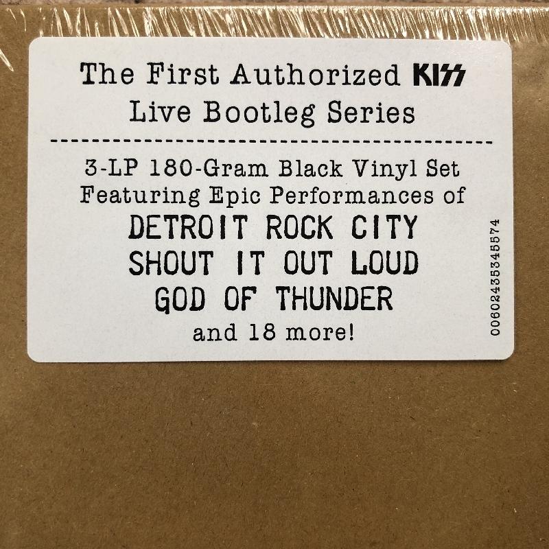 未開封新品 180g重量盤 激レア キッス Kiss 2021年 3枚組BOX LP 