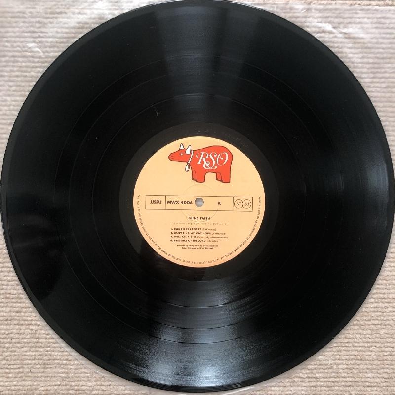 傷なし美盤 ブラインド・フェイス Blind Faith 1980年 LPレコード