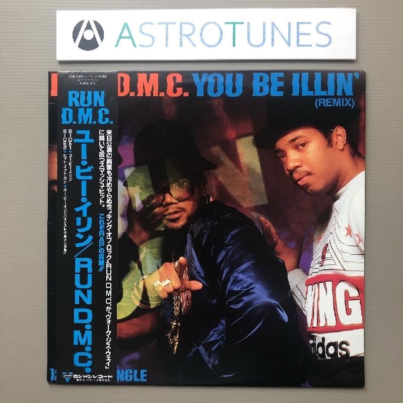 傷なし美盤 Run DMC RunD.M.C. 1986年 LPレコード ユー・ビー・イリン You Be Illin' (Remix