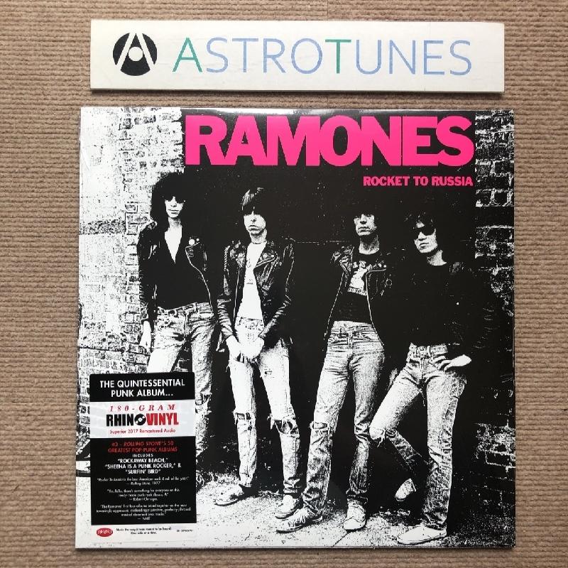 未開封新品 180g重量盤 ラモーンズ Ramones 2018年 LPレコード Rocket To Russia 名盤 欧州盤  Sheena Is A Punk Rocker｜astrotunes