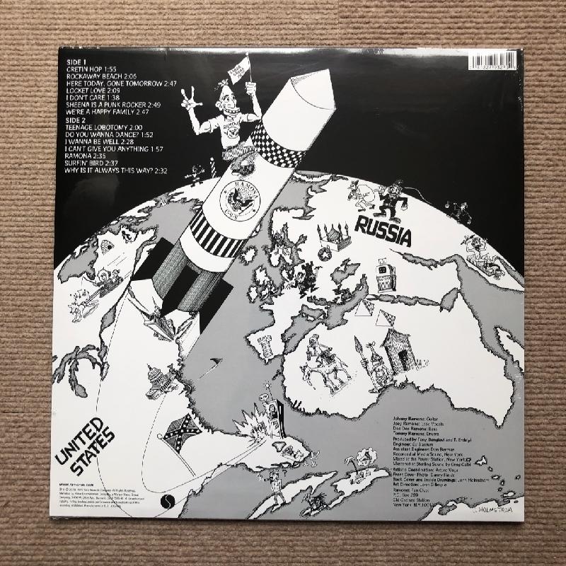 未開封新品 180g重量盤 ラモーンズ Ramones 2018年 LPレコード Rocket To Russia 名盤 欧州盤  Sheena Is A Punk Rocker｜astrotunes｜02