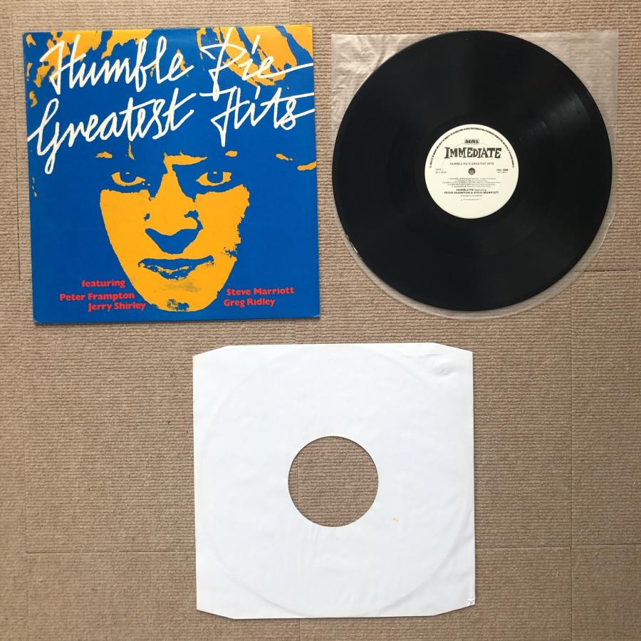 美盤 激レア 英国盤 ハンブル・パイ Humble Pie 1977年 LPレコード グレーテスト・ヒッツ Greatest Hits ...