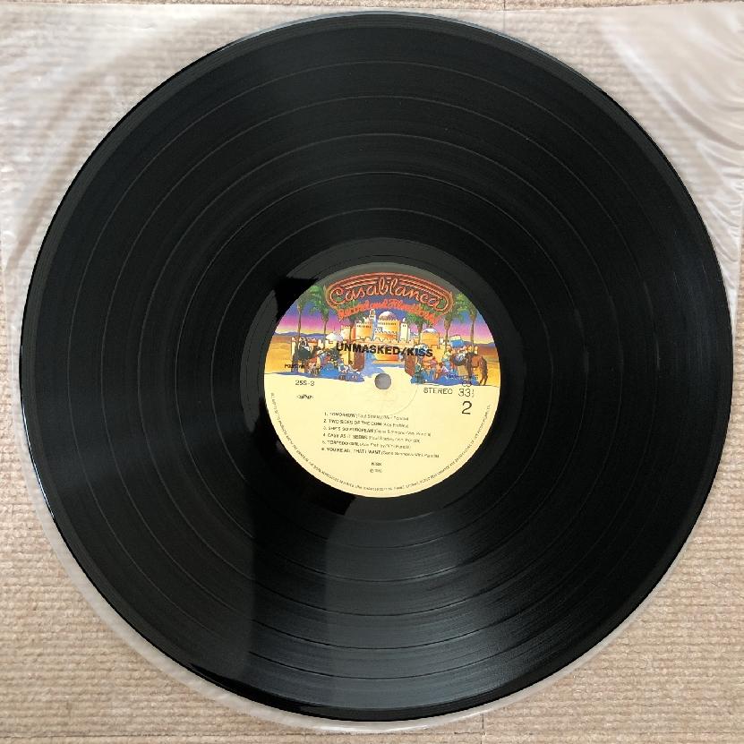 キッス Kiss 1980年 LPレコード 仮面の正体 Unmasked 国内盤 Hard rock
