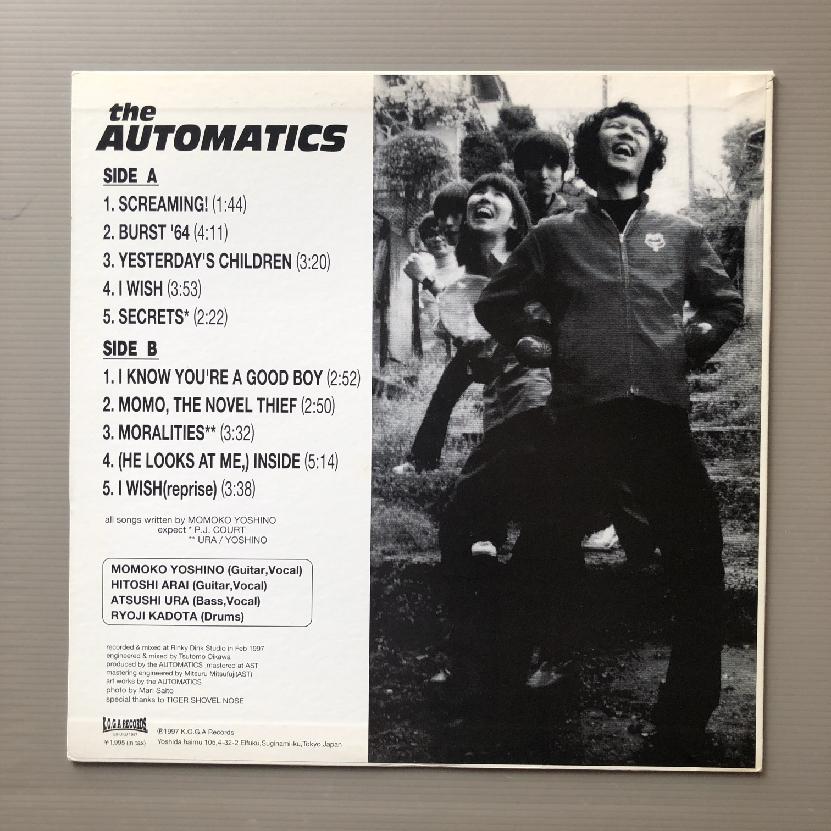 レア盤 美ジャケ オートマティックス Automatics 1997年 LPレコード