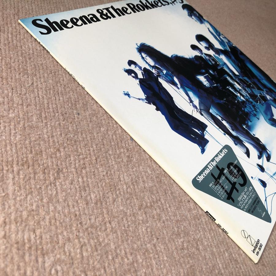 稀少LP/シーナ&ロケッツ/#9/1987/鮎川誠 アナログ「シーナ＆ロケッツ太陽のバカンス／電撃BOP