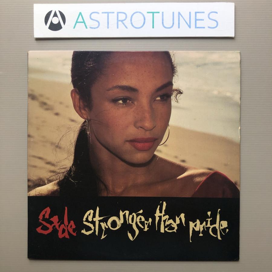 良盤 シャーデー Sade 1988年 LPレコード Stronger Than Pride 米国盤 Jazz Andrew Hale ...