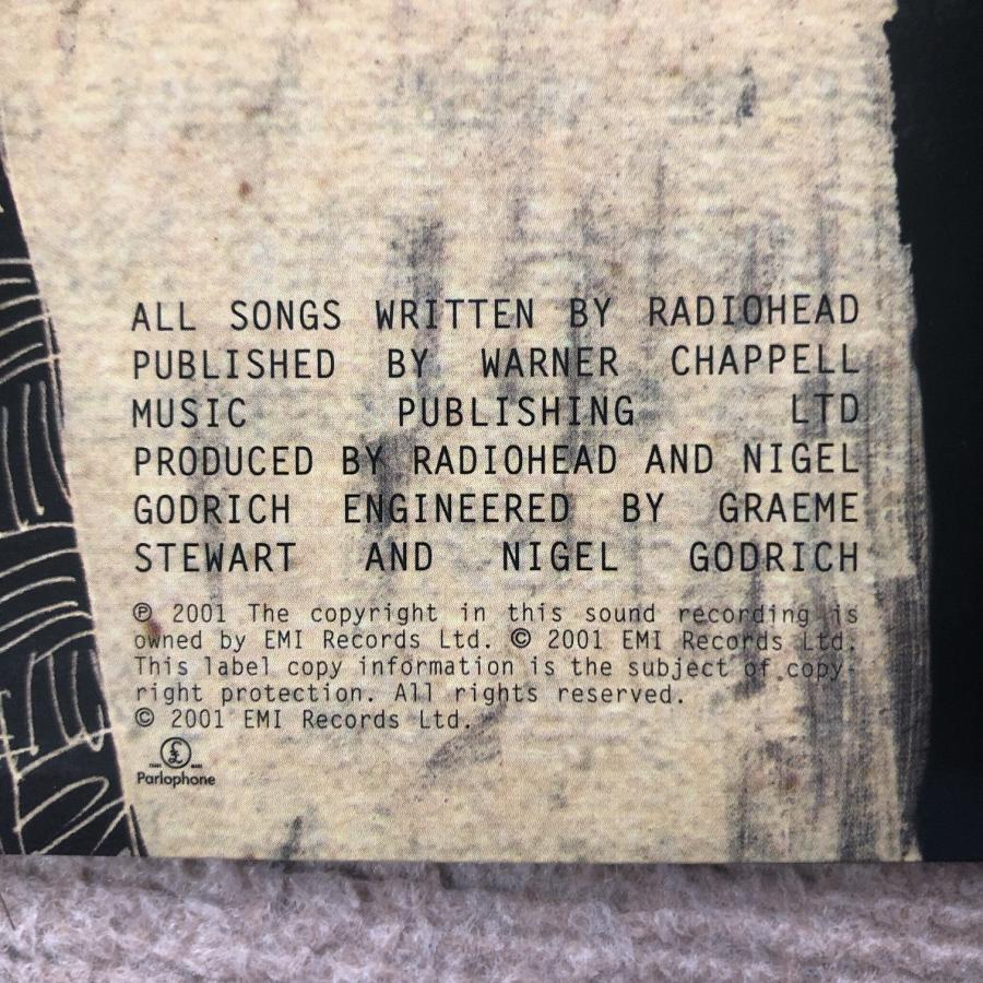 良盤 レディオヘッド Radiohead 2001年 12