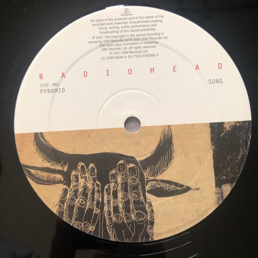 RADIOHEAD Pyramid Song EP レコード　レディオヘッド astrotunes_a006431