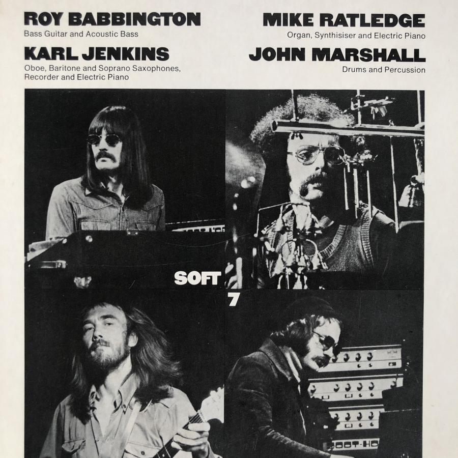 レア盤 米国盤 ソフト・マシーン Soft Machine 1974年 LPレコード セブン Seven Progressive Rock ...