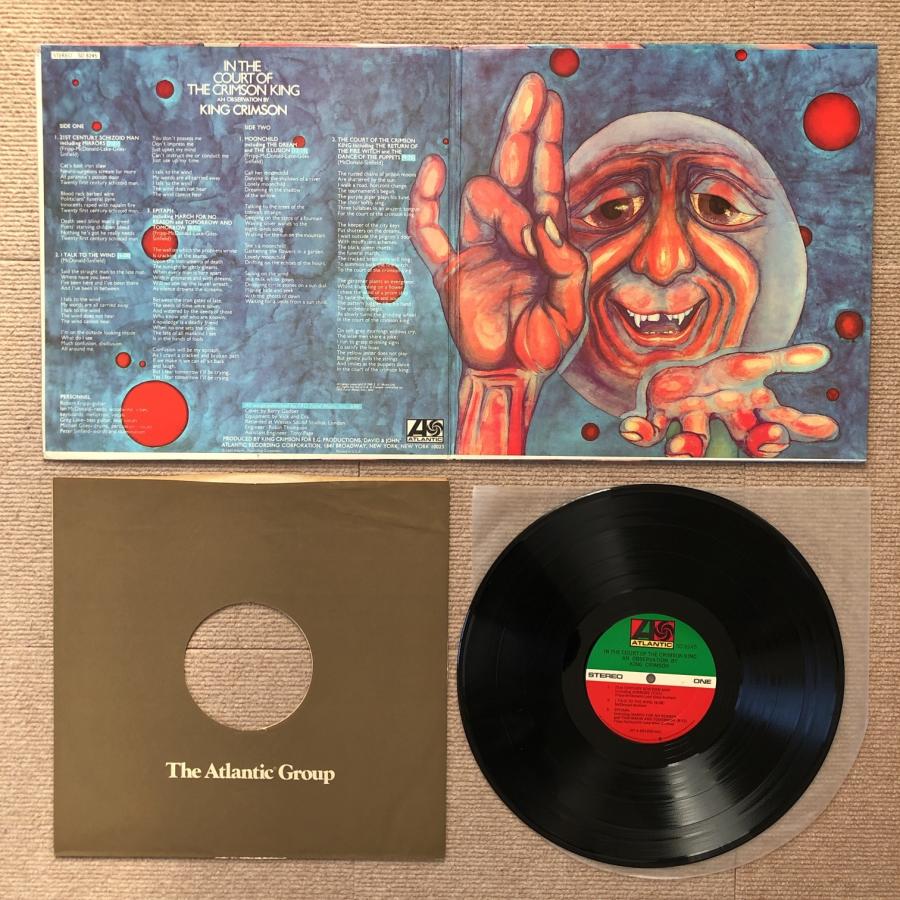 美盤 米国盤 SD8245 キング・クリムゾン King Crimson 1969年 LP 美盤 米国盤 SD8245 キング・クリムゾン King Crimson 1969年 LP