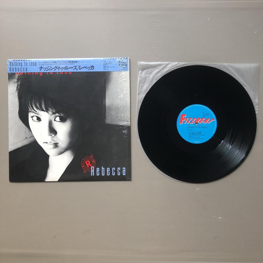 美盤 美ジャケ レベッカ Rebecca 1984年 LPレコード ナッシング・トゥ