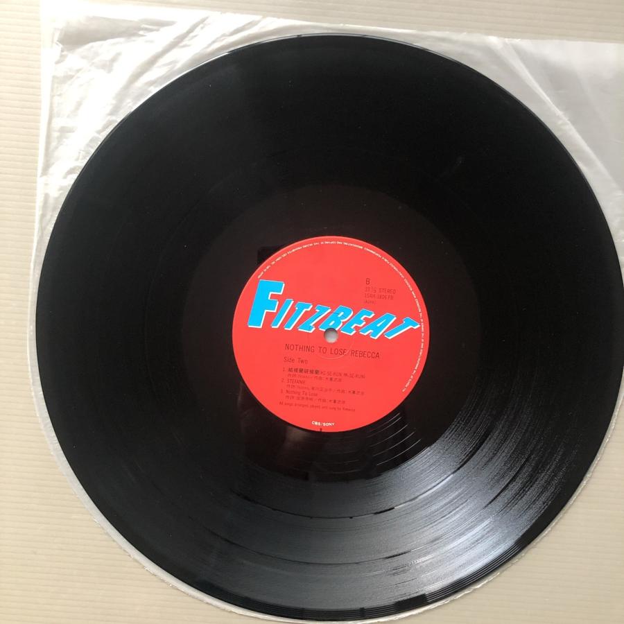 美盤 美ジャケ レベッカ Rebecca 1984年 LPレコード ナッシング・トゥ