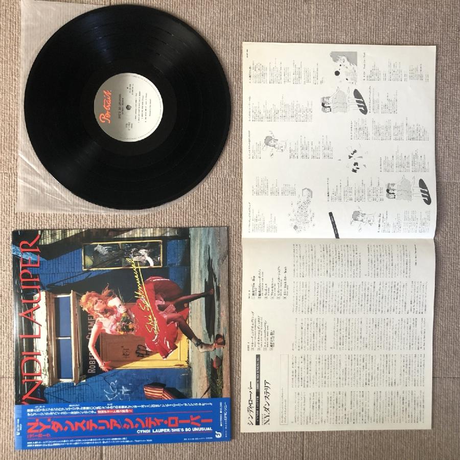 国内初版 シンディ・ローパー Cyndi Lauper 1983年 LPレコード N.Y.