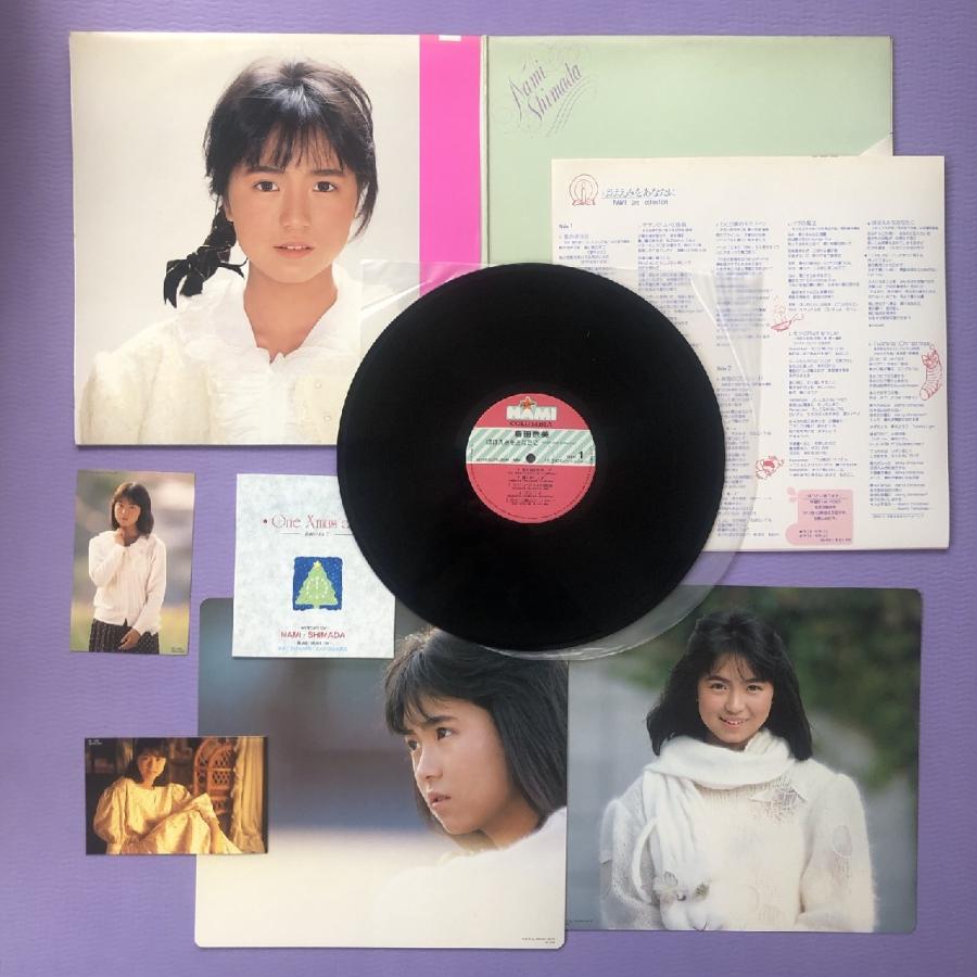 傷なし美盤 島田奈美 Nami Shimada 1986年 LPレコード ほほえみを