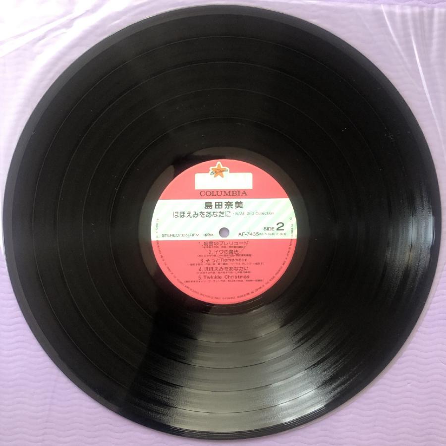 傷なし美盤 島田奈美 Nami Shimada 1986年 LPレコード ほほえみを