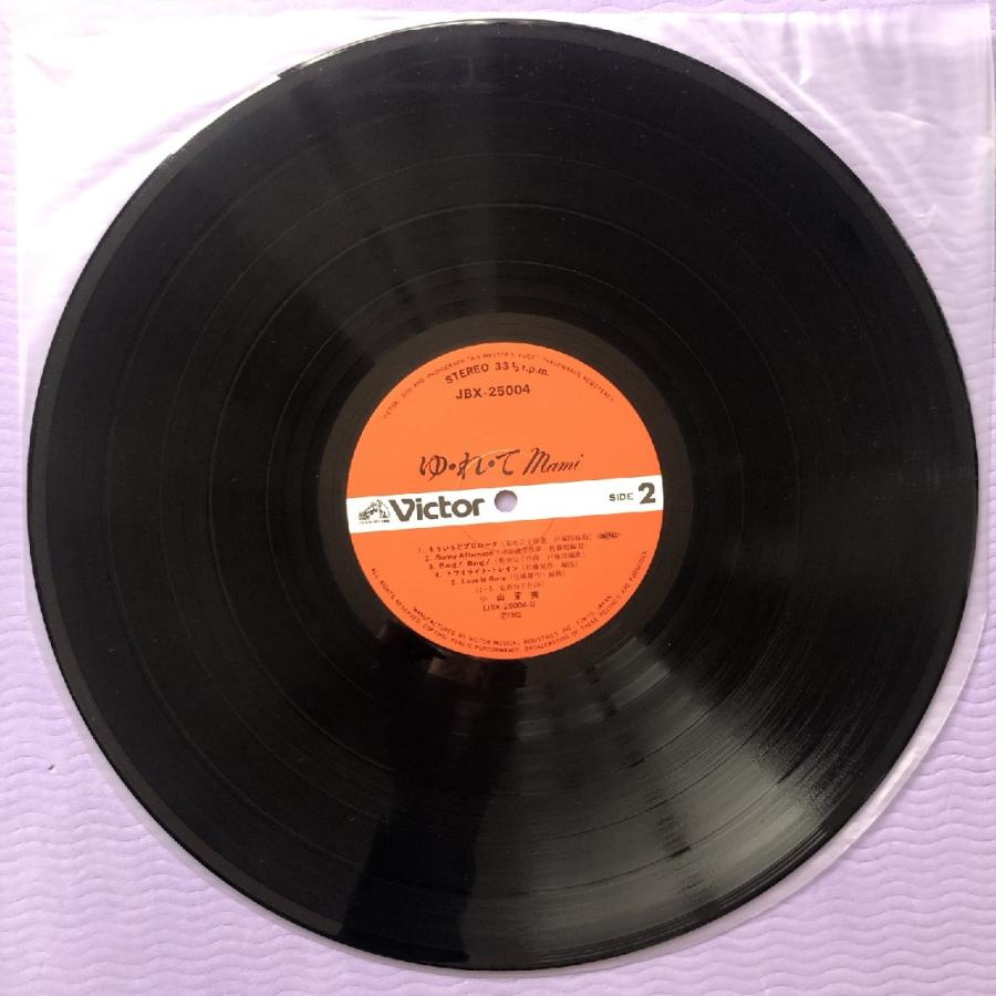 良盤 美ジャケ 小山茉美 1982年 LPレコード ゆ・れ・て mami 帯付
