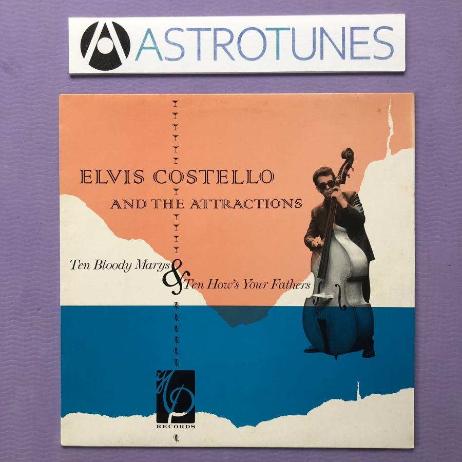 1984年 英国オリジナルリリース盤 Elvis Costello & The Attractions LPレコード Ten Bloody