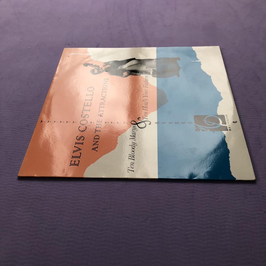 1984年 英国オリジナルリリース盤 Elvis Costello & The Attractions LPレコード Ten Bloody