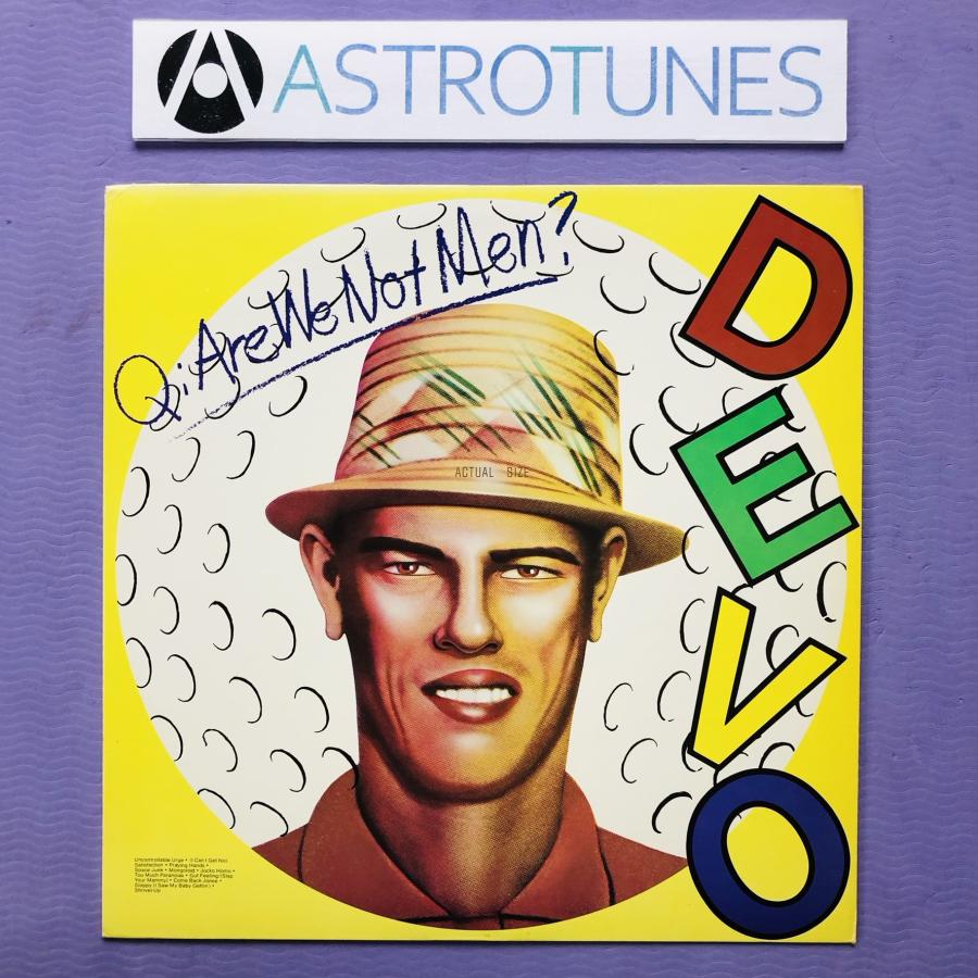 傷なし美盤 ディーヴォ Devo 1978年 LPレコード 頽廃的美学論 Q Are We Not