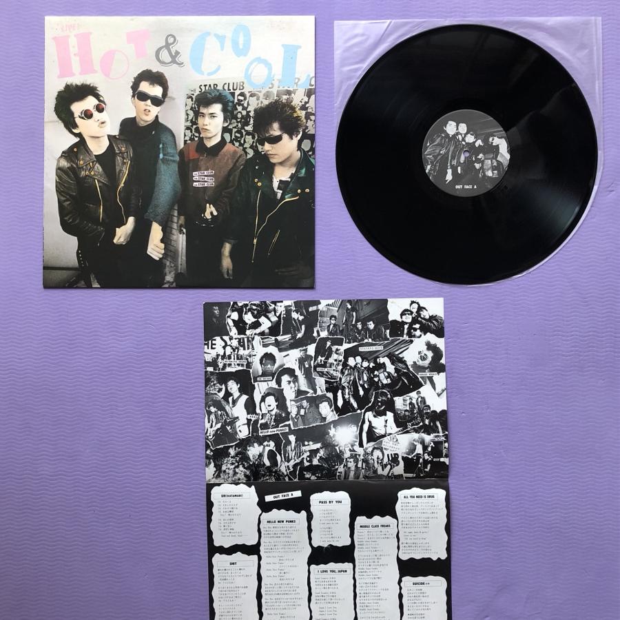 ★貴重盤★LPレコード　THE STAR CLUB/LIVE！HOT＆COOL 美盤 スタークラブ Star Club 1983年 LPレコード ライブ・ホット