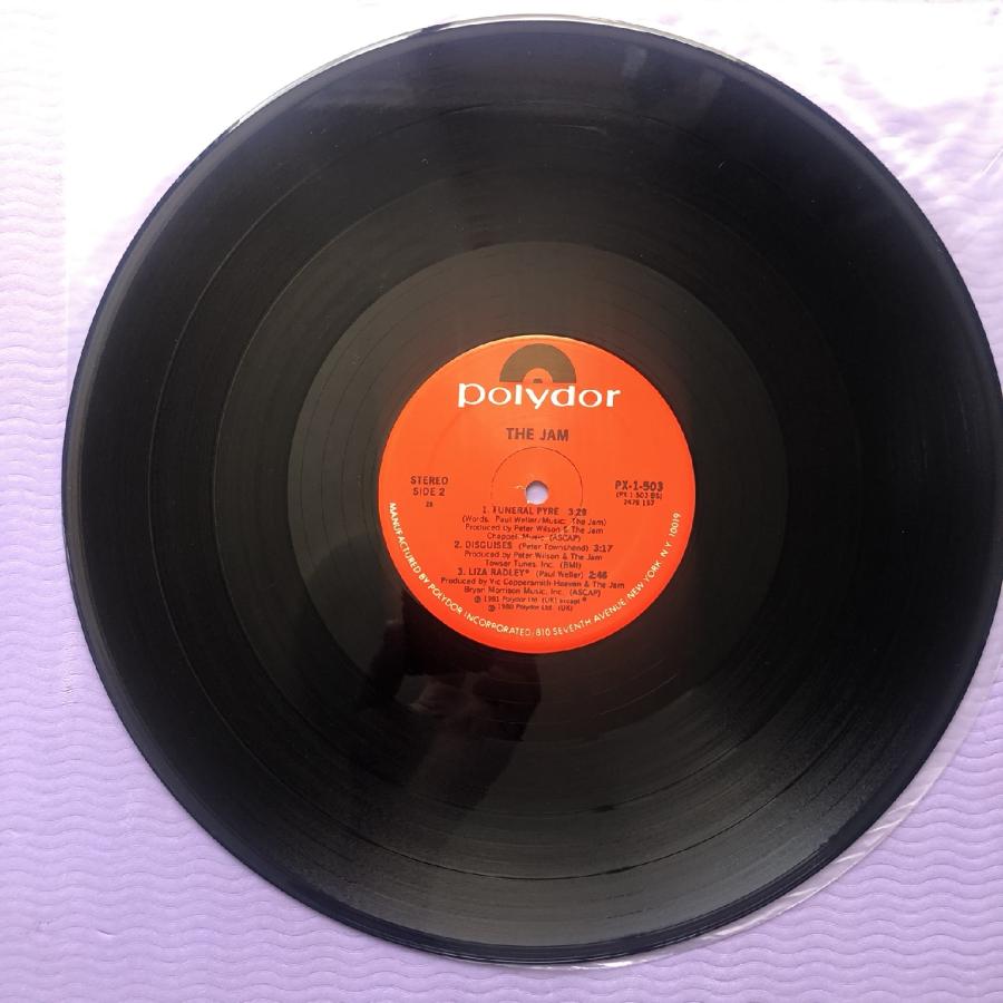 傷無美盤 激レア ザ・ジャム The Jam 1981年 LPレコード Same 米国盤 