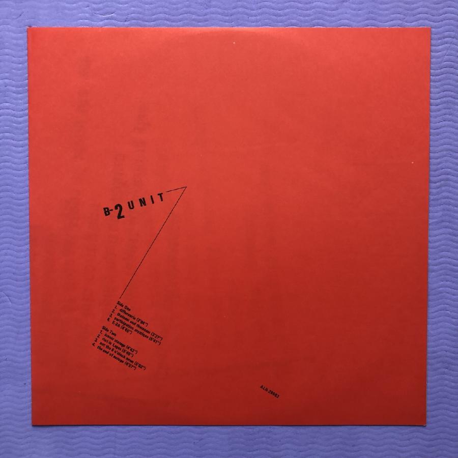 傷なし美盤 1980年オリジナルリリース盤 坂本龍一 Ryuichi Sakamoto LPレコード B-2ユニット B-2 Unit 名盤 ...