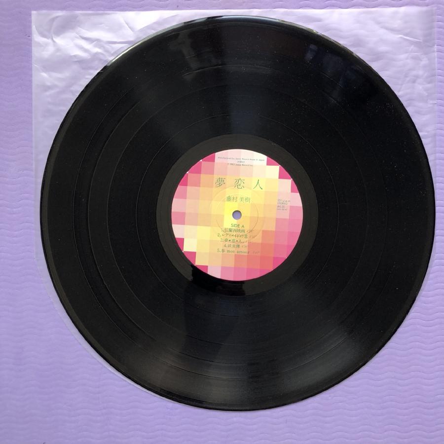 美盤 藤村美樹 Miki Fujimura 1983年 LPレコード 夢恋人 オリジナル