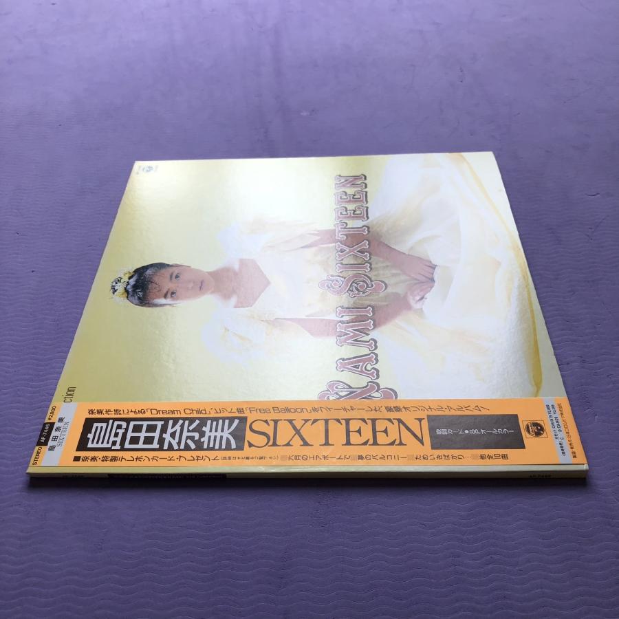 傷なし美盤 レア盤 島田奈美 Nami Shimada 1987年 LPレコード Sixteen