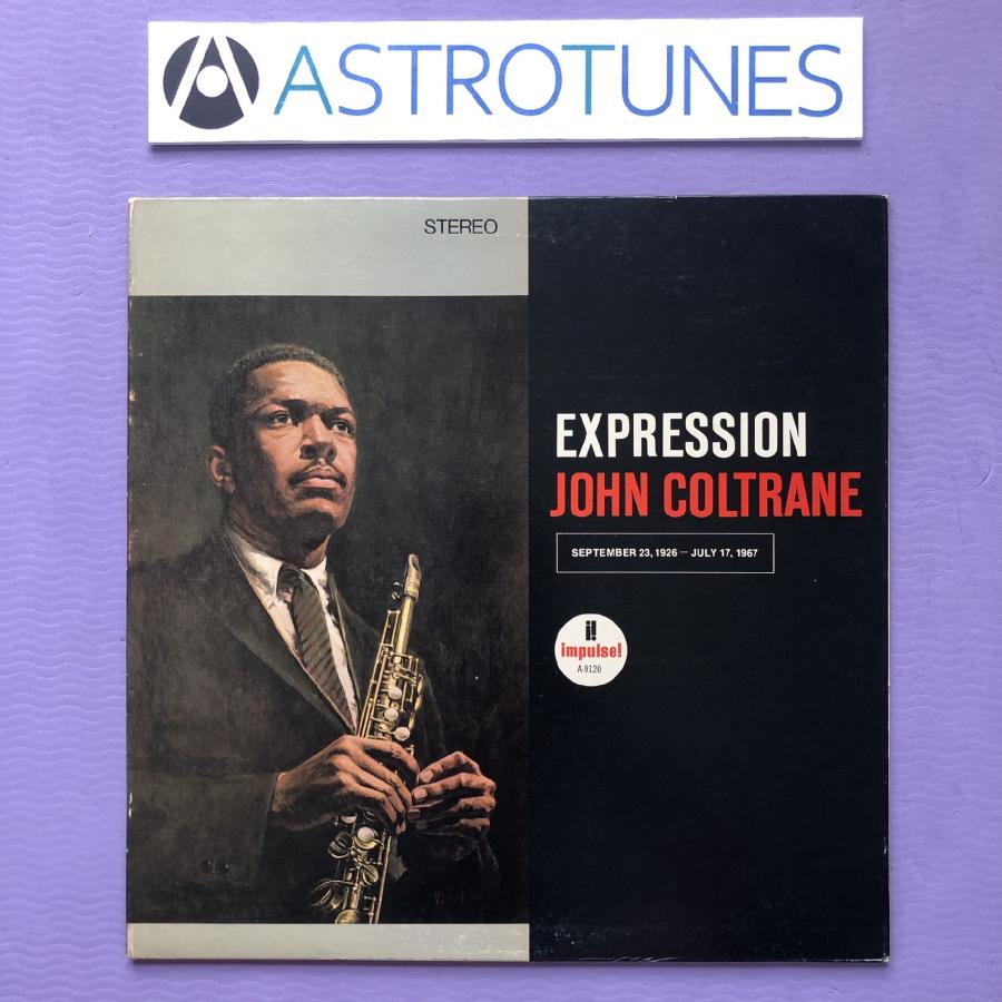 1968-72年 米国盤 ジョン・コルトレーン John Coltrane LPレコード Expression: Jimmy Garrison ...