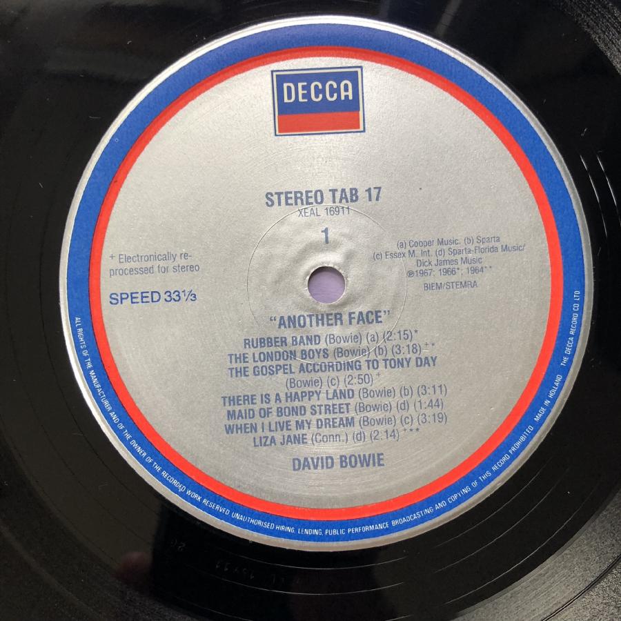 美盤 良ジャケ レア盤 1981年 オランダ盤 デビッド・ボウイ David