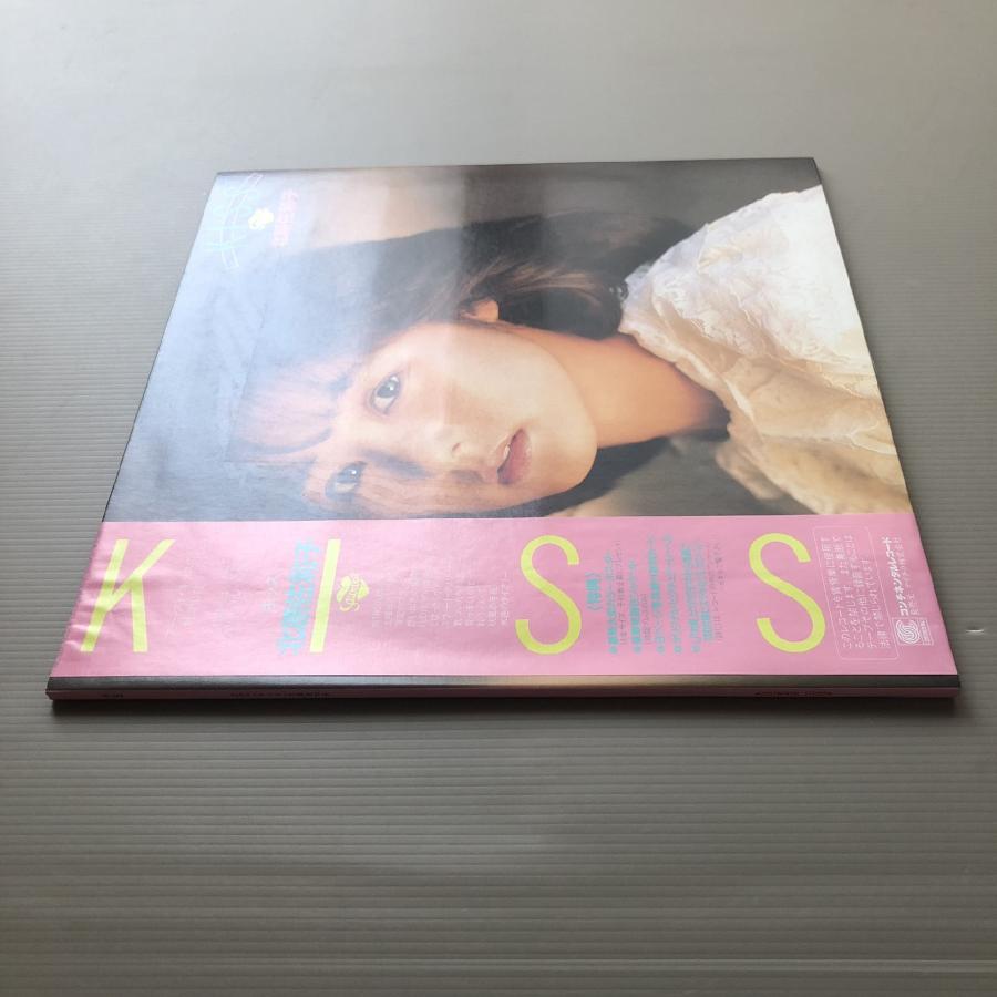 良盤 美ジャケ 美品 1982年 北原佐和子 Sawako Kitahara LPレコード キッス KISS 帯付 今剛, 難波弘之, 芳野藤丸, 吉川忠英, 斉藤ノブ｜astrotunes｜03