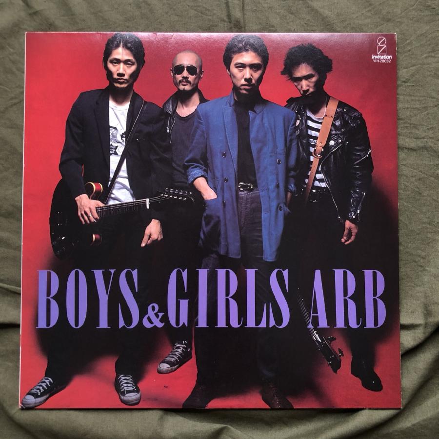 美盤 1981年 オリジナルリリース盤 ARB A.R.B LPレコード 美盤 1981年 オリジナルリリース盤 ARB A.R.B LPレコード
