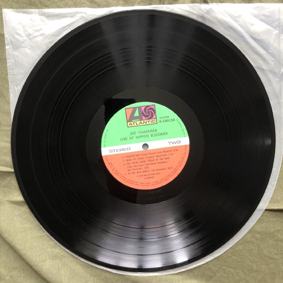 美盤 1978年 オリジ盤 ジョー山中 Joe Yamanaka LPレコード 武道館