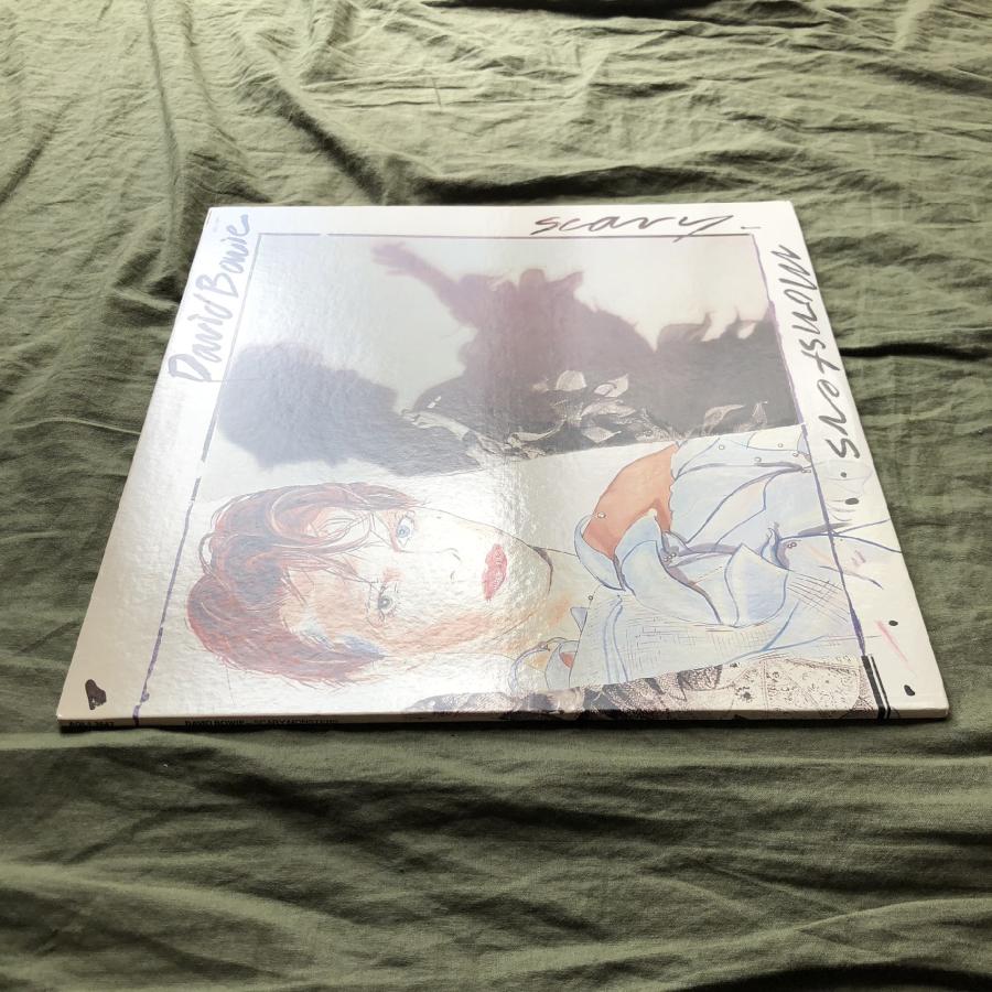 美盤 良ジャケ 1980年 STERING刻印 米国盤 デビッド・ボウイ David