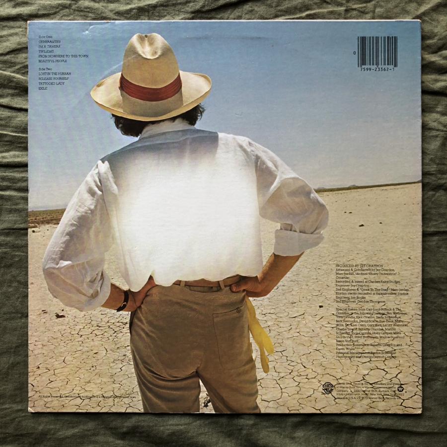 良盤 1979年 米国盤 オリジナルリリース盤 マーク・ジョーダン Marc Jordan LPレコード ブルー・デザート Blue