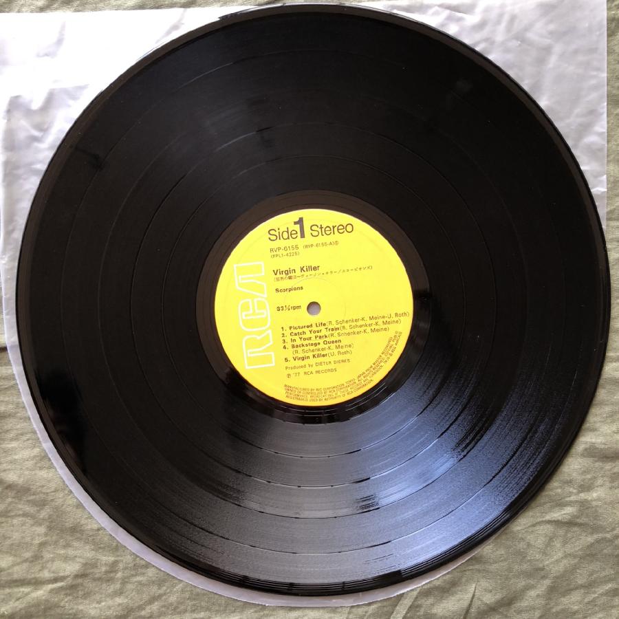 傷なし美盤 良ジャケ 1977年 国内盤 スコーピオンズ Scorpions LP