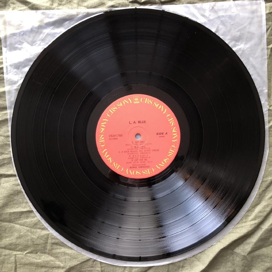 傷なし美盤 1979年 山口百恵 Momoe Yamaguchi LPレコード L.A. ブルー