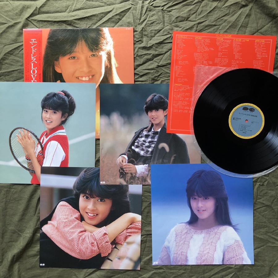 良ジャケ 1984年 森尾由美 Yumi Morio LPレコード エンドレス 良ジャケ 1984年 森尾由美 Yumi Morio LPレコード エンドレス
