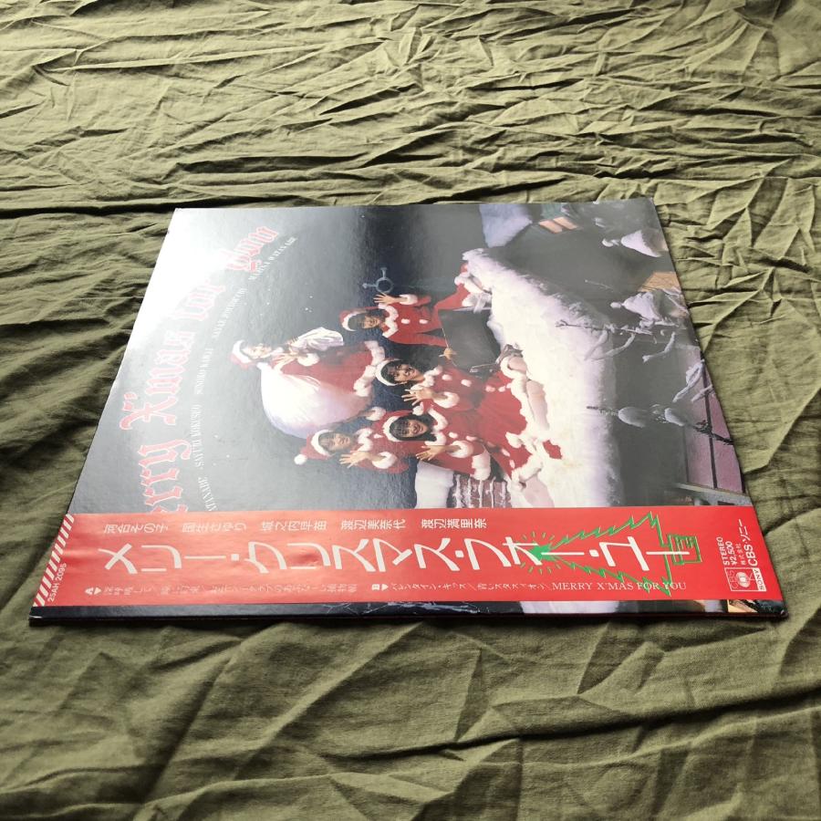 傷なし美盤 1986年 おニャン子クラブ ピクチャーLPレコード メリー