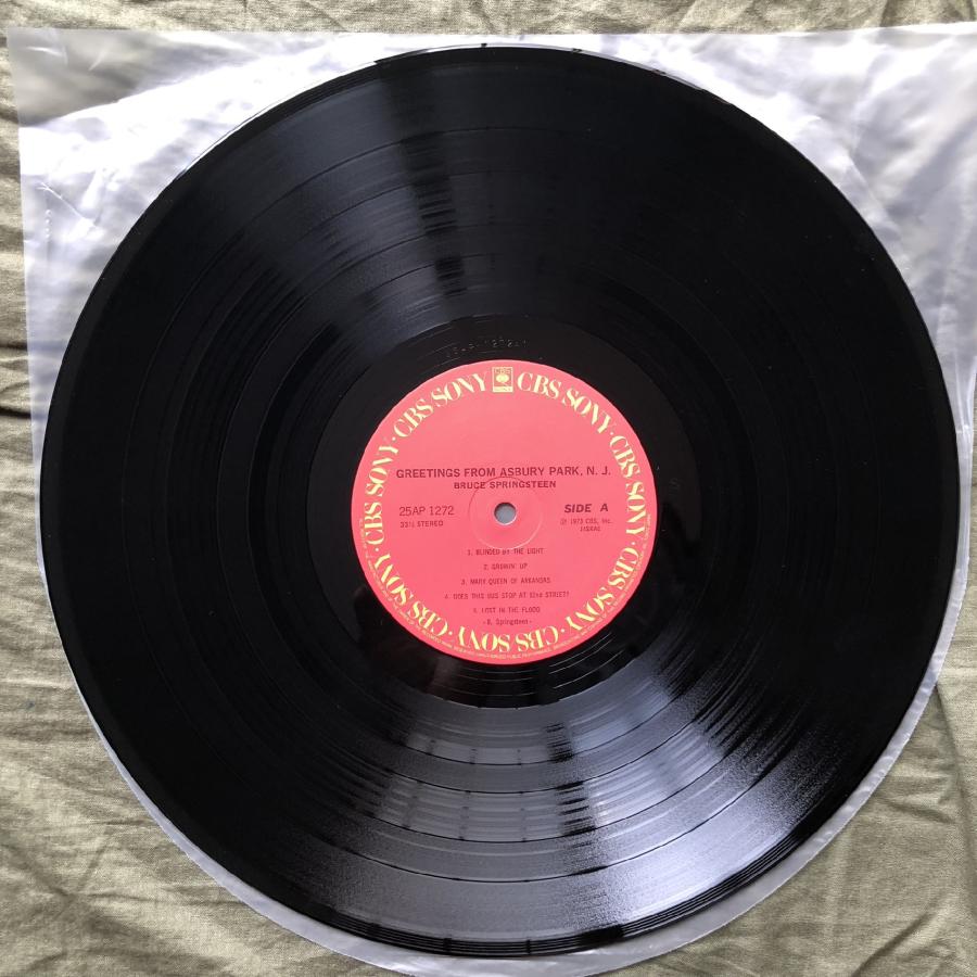 良盤 美ジャケ 1978年 国内盤 Bruce Springsteen LPレコード