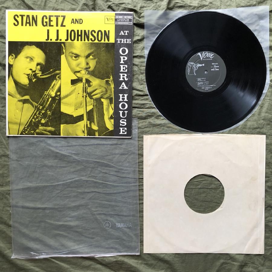 原信夫Collection MG V-8265 1957年 米国初盤 Stan Getz / J. J. Johnson LPレコード At The Opera House: Ray Brown， Oscar Peterson