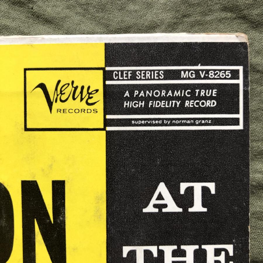 原信夫Collection MG V-8265 1957年 米国初盤 Stan Getz / J. J. Johnson LPレコード At The Opera House: Ray Brown， Oscar Peterson
